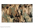army jungle CAMOUFLAGE RUG 30x48