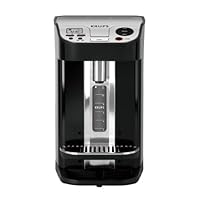 KRUPS KM9008 Cup on Request Programmable 12-Cup Coffee Maker with removable build-in Stainless Steel Coffee Tank, Black