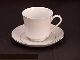 CROWN VICTORIA LOVELACE CUPS & SAUCERS