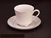CROWN VICTORIA LOVELACE CUPS & SAUCERS