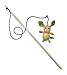 3CatS Mouse Cat Toy - Cat Toy Wand with String and Catnip Inside (Single Unit)