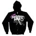 PROTEST THE HERO - Lazer Leopard - Black Zip Up Hoodie