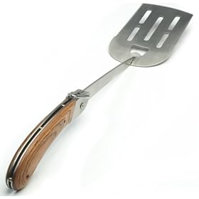 Charcoal Companion CC1102 Explorer Folding Handle Spatula by 