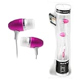 41fIR3nhMCL. SL160  Naztech Earpiece 3.5mm Stereo Headset with Mic for Cell Phones (Pink)