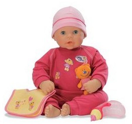 Childrens Toyshop  Toys : Talking Chou Chou Doll English/French Version ONLY