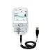 Electronics : Coiled USB Cable for the PalmOne Palm Treo 500 with Power Hot Sync and Charge capabilities - Gomadic Brand w/ TipExchange Technology