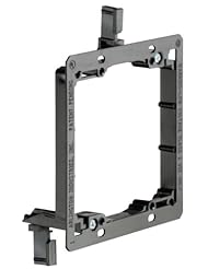 Home Improvement: Arlington LV2-1CS Low Voltage Mounting Bracket, 2-Gang, 1-Pack - Arlington Industries