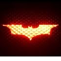 BATMAN BEGINS - 3rd Third Brake Light Vinyl Decal Mask Kit #1077 | Vinyl Color: Black