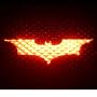 BATMAN BEGINS - 3rd Third Brake Light Vinyl Decal Mask Kit #1077 | Vinyl Color: Black