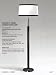 Tuxedo Black Steel Floor Lamp