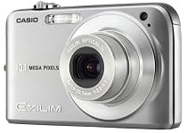 Casio EX-Z1050SREDA Digital Camera - Silver (10.0MP, 3x Optical Zoom)