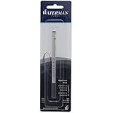 Waterman(R) Refill, Rollerball, Fine Point, 0.5 mm, Black