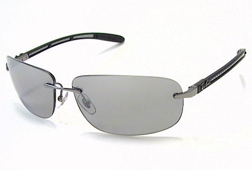 RAY BAN RB 8304 Sunglasses Rayban RB8304 Gunmetal 004 82 Polarized product image