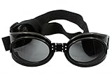 Enjoying Dog UV Protection Goggles Pet waterproof Sun Glasses For Large Pets - Black
