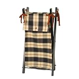 Cotton Tale Designs Derby Plaid Hamper with Frame by Cotton Tale Designs