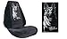 German Shepherd Car Truck SUV Silhouette Print Dog Seat Covers 2 Black Universal Vehicle Bucket Seatcovers