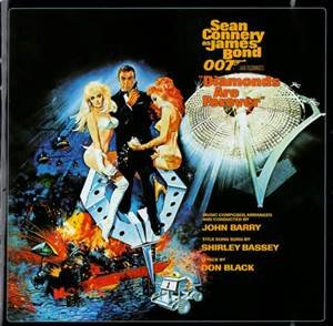 Original album cover of Diamonds Are Forever (James Bond Soundtrack) [LP] by James Bond - OST