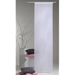 Schiebegardine Fl�chenvorhang Desire 60x245cm wei�