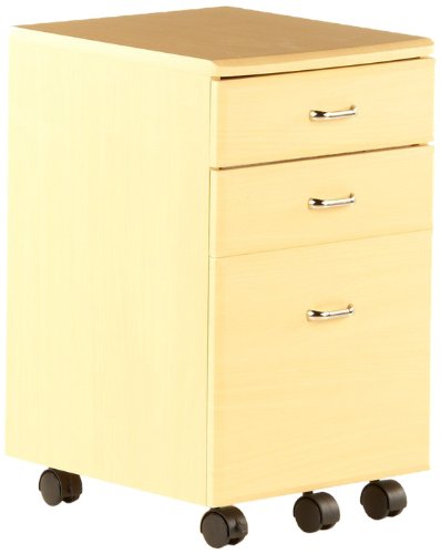 HJH Office/Buerostuhl24 673803 Rollcontainer Ekon Ahorn