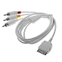Apple iPod 3rd, 4th, 5th Generation, Mini, Photo, U2, Video, Classic, Touch, Nano, iPhone RCA AV (Video & Audio ) Cable with iPod Plug