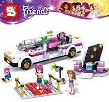 New BELA Friends Building Blocks Pop Star Limo Girl Livi Olivia Minifigures Buildable Figures Bricks Compatible with Legoe