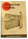IMAGE OF DoAll Mdl. C-7 & C-8 Bandsaw Instruction & Parts Manual
