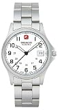 Swiss Military 06-5035-04-001 Men's White Conquest Stainless Steel Watch