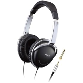 Denon AHD1001K On-Ear Headphones  (Black)