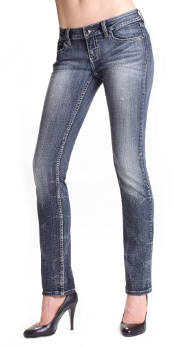 Antique Rivet Jennifer - Juniors Jeans-28 (RECORD)