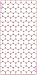 40 mm Hex Grid Stencil (Star Pattern)