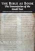 The Bible As Book: The Transmission of the Greek Text