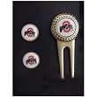 Ohio State Buckeyes Divot Tool Golf Ball 2 Marker Set