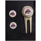 Ohio State Buckeyes Golf Divot Tool & Ball Marker Set