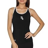 Womens MLB Chicago White Sox Soft & Comfortable Camisole / Summer Tank Top - Black (Size: S)