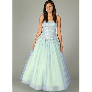 Ruched Bejewelled Ball Gown for Bridesmaid Formal Prom