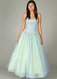 Ruched Bejewelled Ball Gown for Bridesmaid Formal Prom
