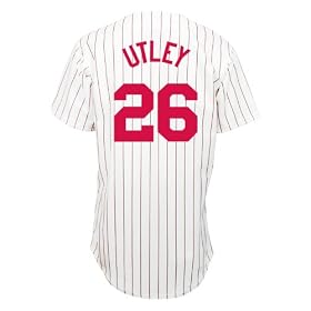 Chase Utley Philadelphia Phillies Youth Replica Jersey
