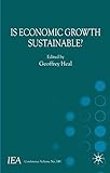Is economic growth sustainable?