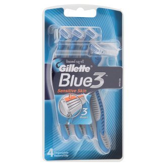 Gillette Blue 3 Razor 4 pcs