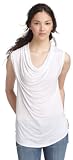 BCBGMAXAZRIA  Women's Draped Sleeveless Tank