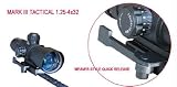 1.25-4X32 Compact-Red and Green Illuminated Rangefinder/Green Lens/Quick Release