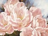 IMAGE OF Angelique Tulips HIGH QUALITY CANVAS Print With Light Added BRUSHSTROKES Igor Levashov 28x20