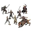 THE LORD OF THE RINGS MINI CHARACTER REPLICAS 7 FIGURES