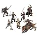 THE LORD OF THE RINGS MINI CHARACTER REPLICAS 7 FIGURES