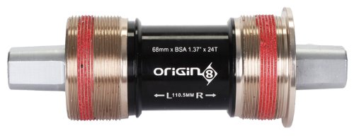 Origin8 Torqlite Square Taper Bottom Bracket, 68 x 110.5, Interface: English / Spindle Type: English