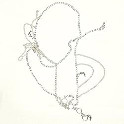 Belly Waist Chain in Sterling Silver