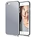 iPhone 6s Case, LoHi iPhone 6 Case Soft Touch [Ultra Slim-Fit] Shock Absorbing Scratch Resistant Flexible TPU Bumper Cover Case for Apple iPhone 6 6s - Grey/Black