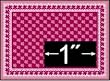 1:24 Scale Garnet Rug Dollhouse Miniature
