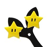 ピアス スーパーマリオ スター 星 おもしろ ポスト 両耳