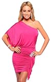 Sexy Kimono Sleeve One Shoulder Rhinestone Cocktail Club Evening Mini Dress